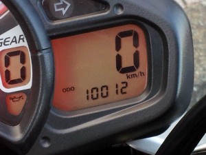 2012年11月18日　ようやく10,000km走った時の記念です