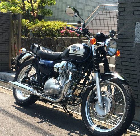 W800で初ツーリング　伊豆高原一泊