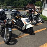 軽井沢ツーリング　W800慣らし中