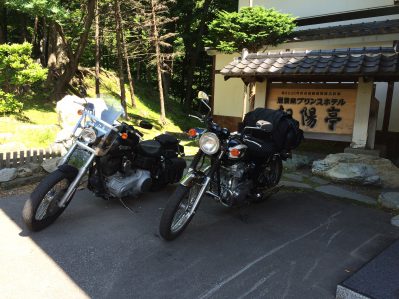 北海道最後の宿です。